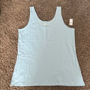 Old Navy Women's First Layer Tank Top in Light Blue Baby Blue